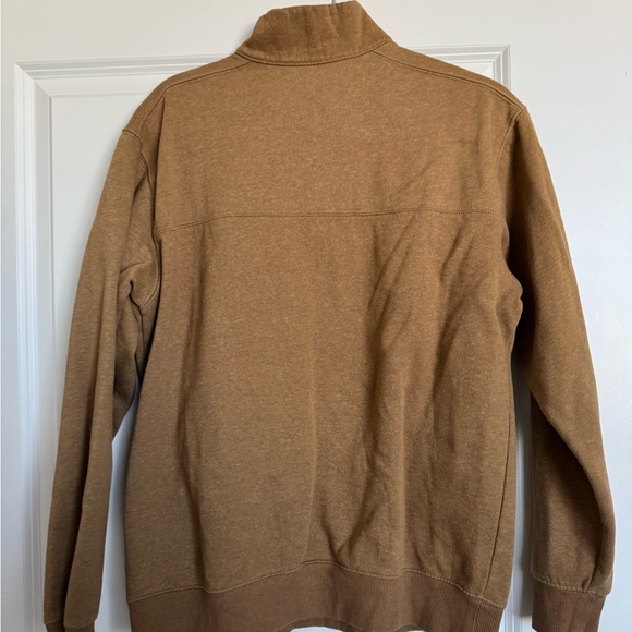 Columbia Men's Brown Quarter-Zip Sweater - Picture 2 of 3